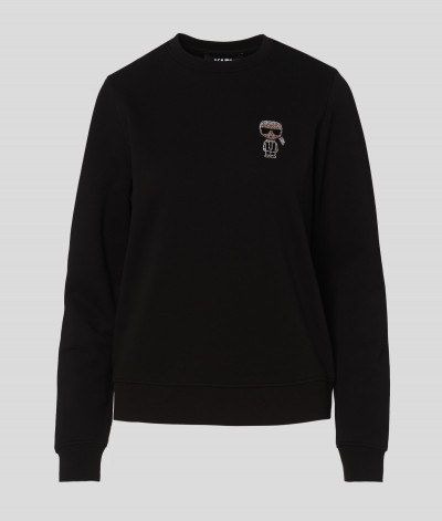 MIKINA KARL LAGERFELD IKONIK MINI KARL RS SWEAT - Fotografie č. 6