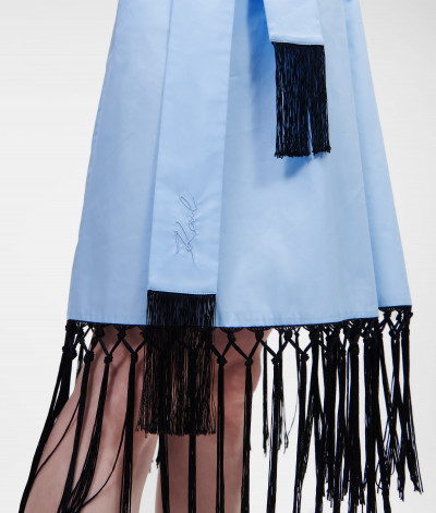 RUHA KARL LAGERFELD DRESS W/ FRINGING DETAIL - Kép 5