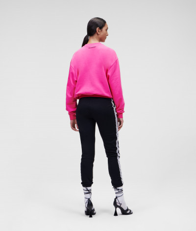 MIKINA KARL LAGERFELD LOGO BLOUSON SWEATSHIRT - Fotografie č. 5