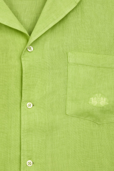 KOŠILE LA MARTINA MAN SHIRT S/S LIGHT LINEN - Fotografie č. 2