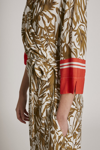 ŠATY LA MARTINA WOMAN LONG DRESS PRINTED VISCO - Fotografie č. 3