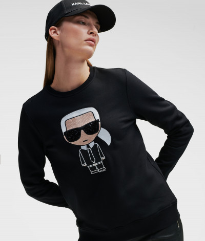 MIKINA KARL LAGERFELD IKONIK KARL SWEATSHIRT - Fotografia č. 1