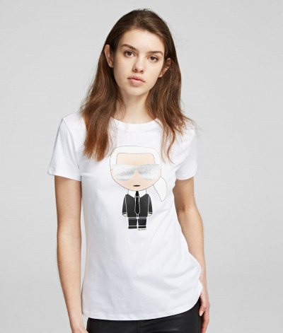 TRIČKO KARL LAGERFELD IKONIK KARL T-SHIRT - Fotografia č. 1