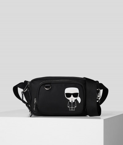 ĽADVINKA KARL LAGERFELD K/IKONIK NYLON CB BUMBAG - Fotografia č. 1