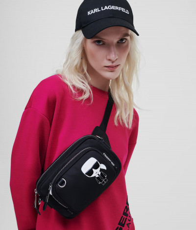 ĽADVINKA KARL LAGERFELD K/IKONIK NYLON CB BUMBAG - Fotografia č. 2