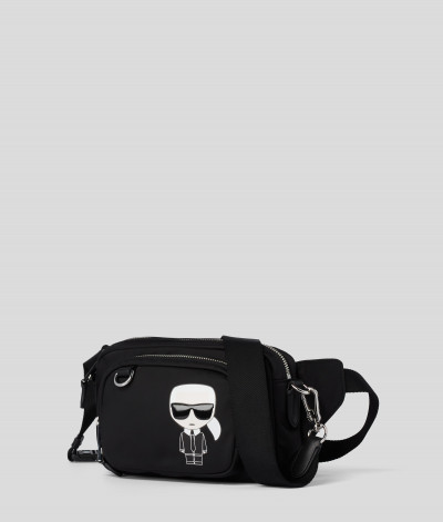 ĽADVINKA KARL LAGERFELD K/IKONIK NYLON CB BUMBAG - Fotografia č. 4