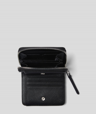 PEŇAŽENKA KARL LAGERFELD K/IKONIK SM FOLDED ZIP WALLET - Fotografia č. 4