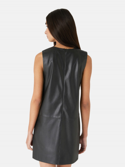 ŠATY TRUSSARDI DRESS SOFT FAKE LEATHER - Fotografia č. 3