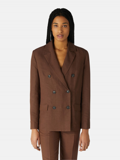 SAKO TRUSSARDI BLAZER LINEN - Fotografia č. 1