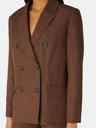 SAKO TRUSSARDI BLAZER LINEN - Fotografia č. 4