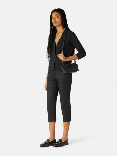 NOHAVICE TRUSSARDI TROUSERS LUX TWILL - Fotografia č. 1