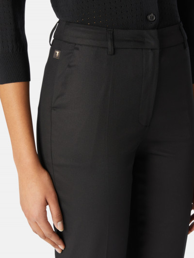 NOHAVICE TRUSSARDI TROUSERS LUX TWILL - Fotografia č. 4