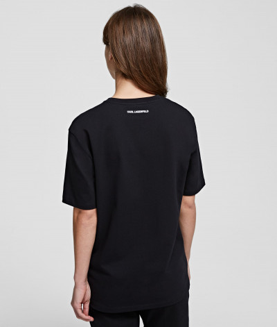 TRIČKO KARL LAGERFELD UNISEX LOGO T-SHIRT - Fotografia č. 5