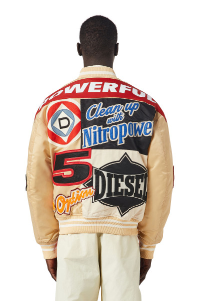 DZSEKI DIESEL J-BULC-PATCH JACKET - Kép 3