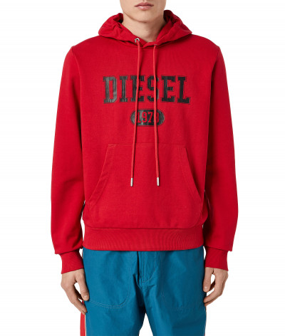 MIKINA DIESEL S-GINN-HOOD-K25 SWEAT-SHIRT - Fotografie č. 1