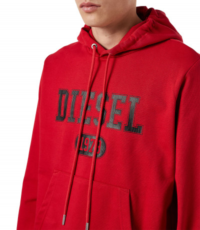 MIKINA DIESEL S-GINN-HOOD-K25 SWEAT-SHIRT - Fotografie č. 4