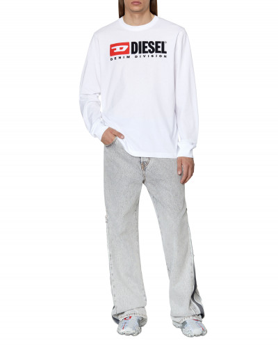 TRIČKO DIESEL T-JUST-LS-DIV T-SHIRT - Fotografia č. 2
