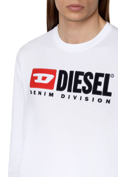 TRIČKO DIESEL T-JUST-LS-DIV T-SHIRT - Fotografia č. 5