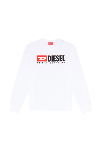 TRIČKO DIESEL T-JUST-LS-DIV T-SHIRT - Fotografia č. 6