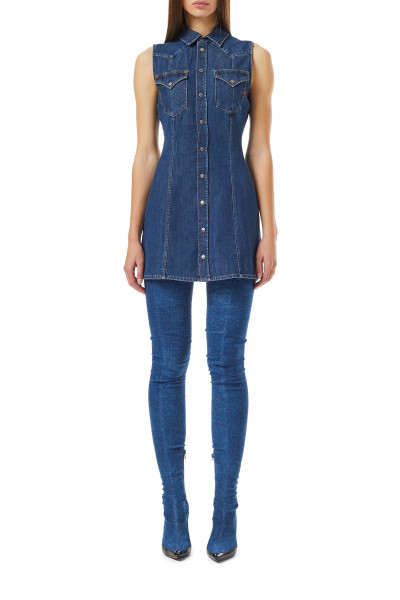 ŠATY DIESEL DE-GLO-F DRESS - Fotografie č. 1