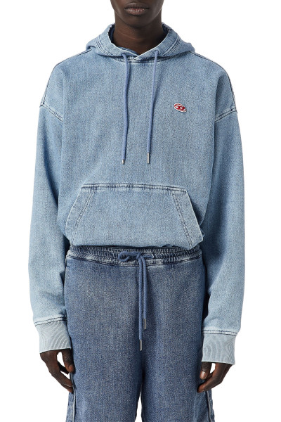 MIKINA DIESEL D-UM-RIB-NE SWEAT-SHIRT - Fotografie č. 1