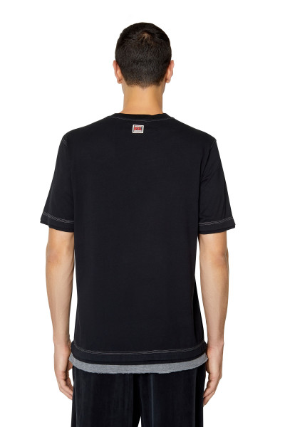 TRIČKO DIESEL T-JUSTER T-SHIRT - Fotografie č. 4