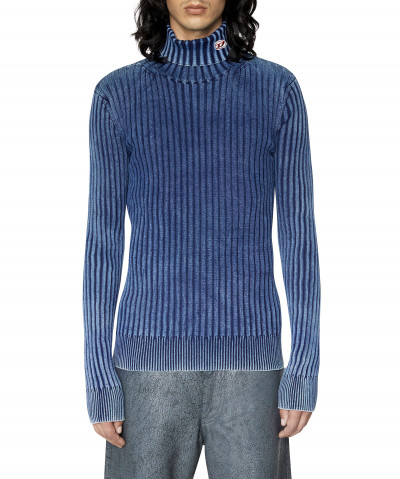 SVETER DIESEL K-RISTOPHER INDIGO KNITWEAR - Fotografia č. 1