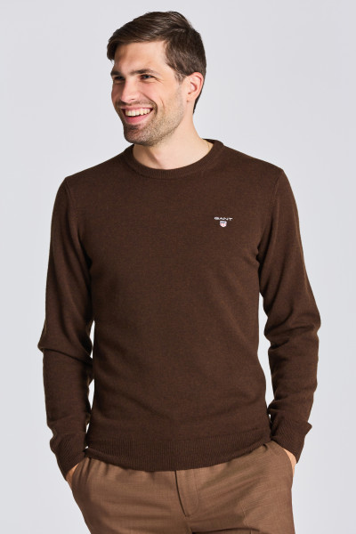 SVETR GANT SUPERFINE LAMBSWOOL CREW - Fotografie č. 1