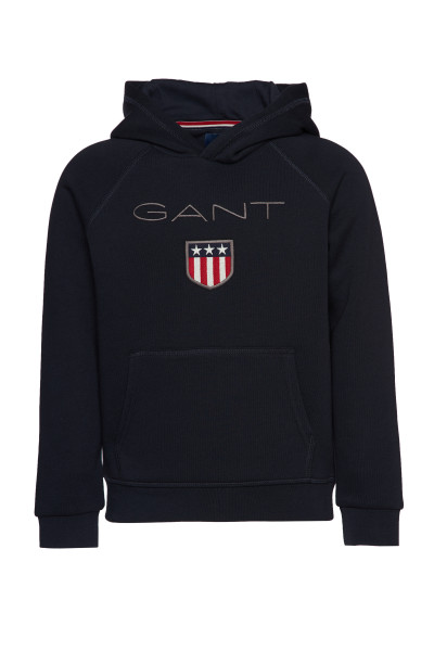 MIKINA GANT D1. SHIELD HOODIE - Fotografie č. 1
