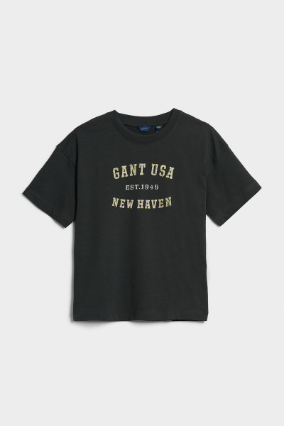 TRIČKO GANT D1. USA SS T-SHIRT - Fotografie č. 1