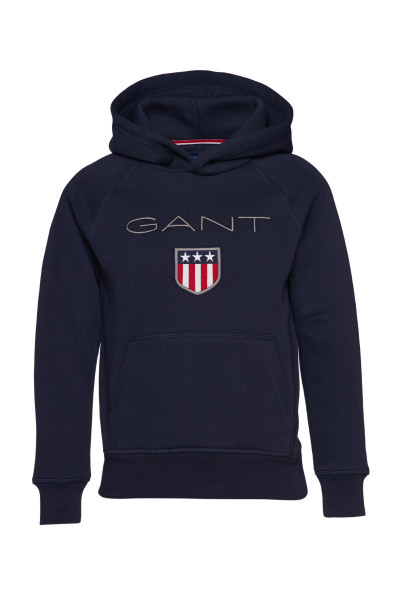 MIKINA GANT SHIELD HOODIE - Fotografia č. 1
