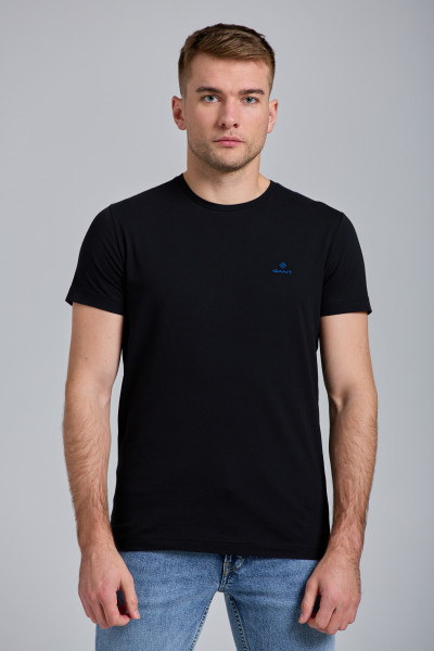 TRIČKO GANT CONTRAST LOGO SS T-SHIRT - Fotografie č. 1