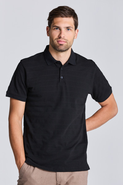 PÓLÓ GANT D1. TONAL STRIPE SS RUGGER - Kép 1