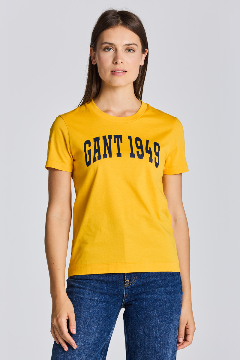 T-Shirt GANT Donna Logo SS – Classica, Elegante E Comoda Da Indossare - 5