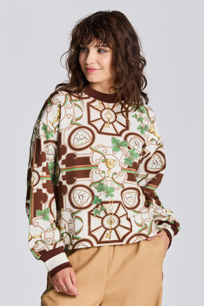 MIKINA GANT D1. AMERICAN LUXE C-NECK SWEAT - Fotografie č. 1