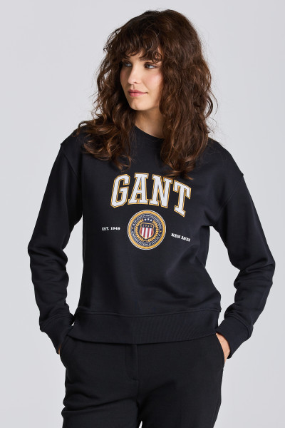 MIKINA GANT D1. CREST SHIELD C-NECK SWEAT - Fotografie č. 1