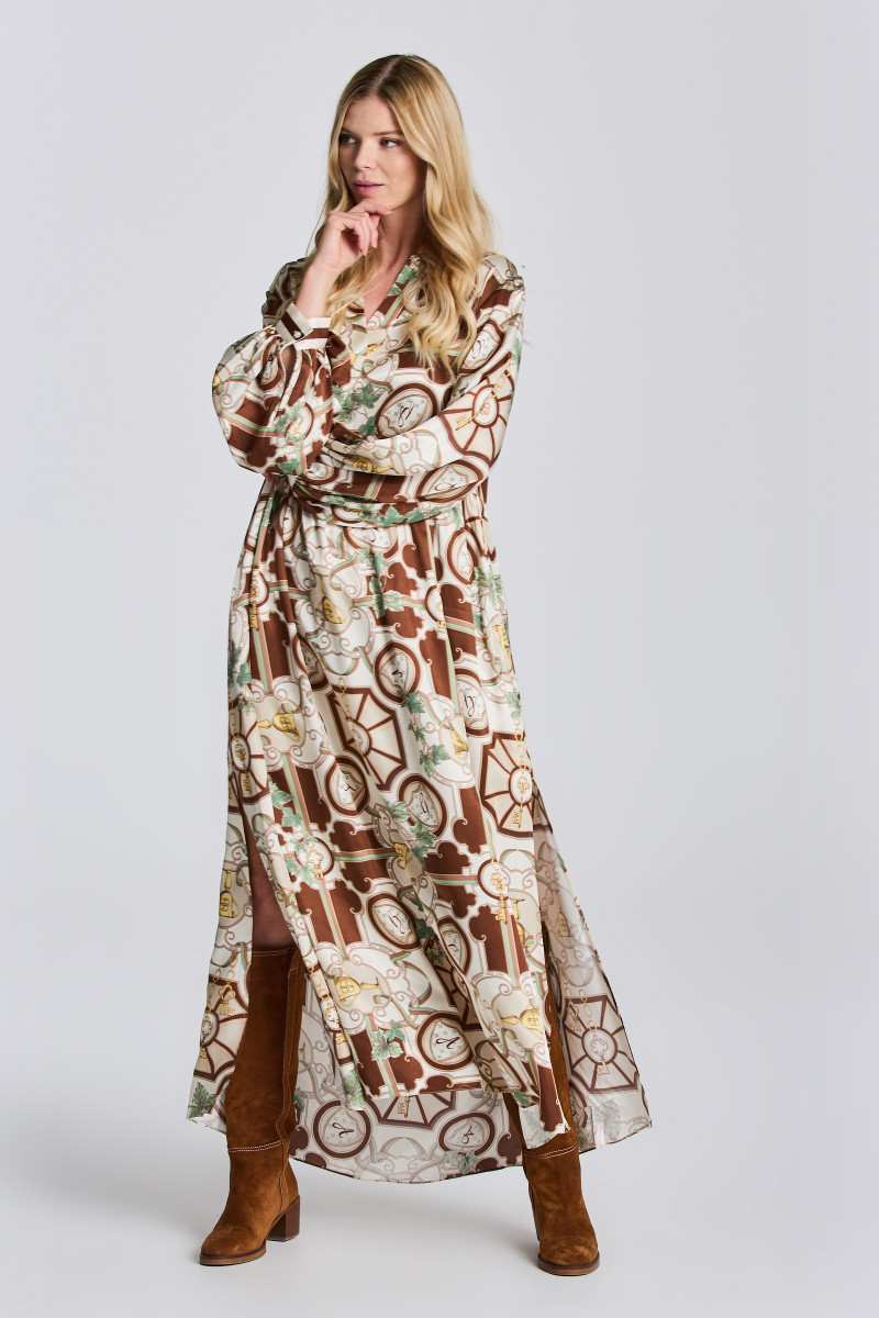 ŠATY GANT D1. AMERICAN LUXE MAXI DRESS linen GANT SK