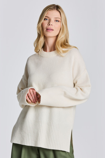SVETR GANT D1. LOUNGE C-NECK SWEATER - Fotografie č. 1