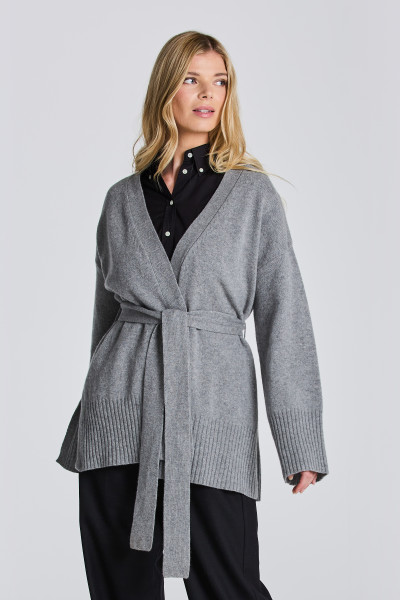 SVETR GANT D1. LOUNGE WRAP CARDIGAN - Fotografie č. 1