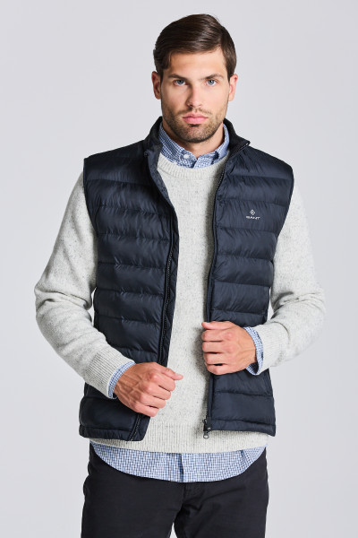 MELLÉNY GANT D1. MIXED MEDIA LIGHT PADDED GILET - Kép 1