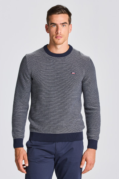 SVETER GANT D1. LIGHT TEXTURE C-NECK - Fotografia č. 1