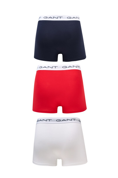 SPODNÍ PRÁDLO GANT BOY'S TRUNK 3-PACK - Fotografie č. 2