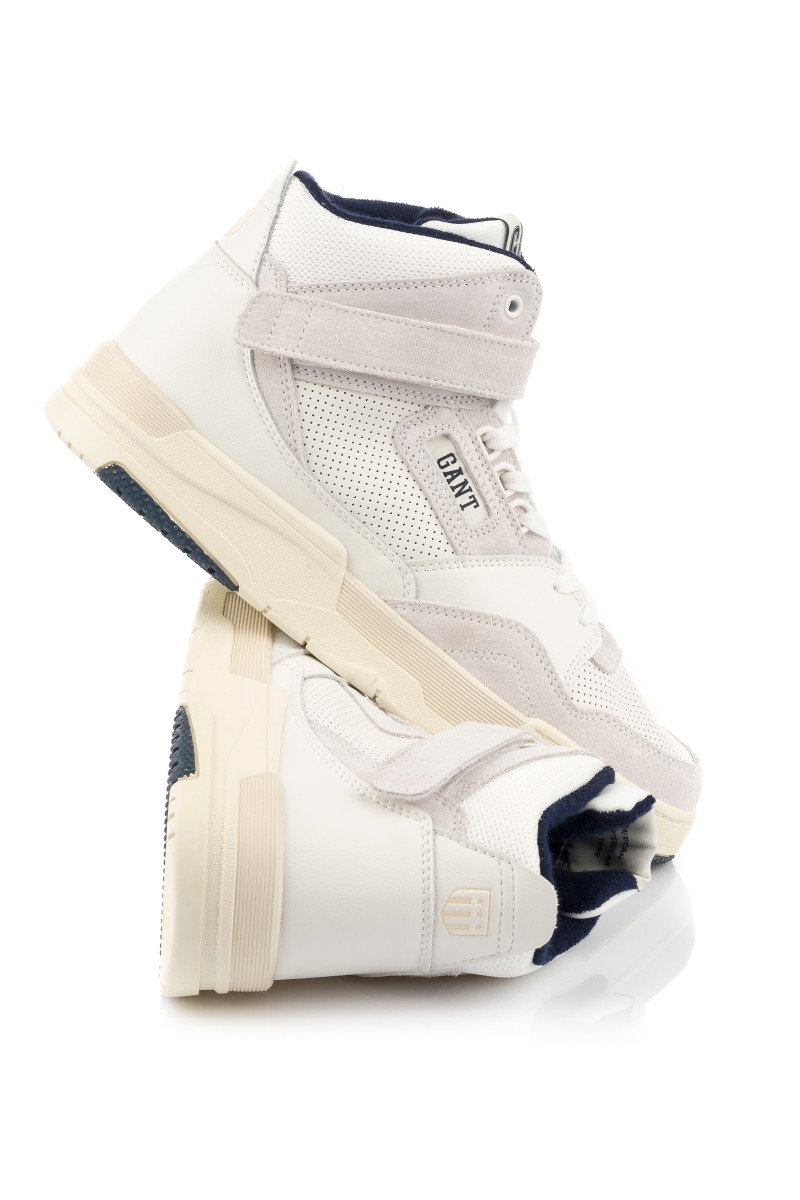 GANT FOOTWEAR BROOKPAL, Scarpe da Ginnastica Uomo, Cream/Green, 40 EU