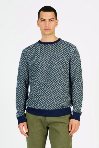 SVETR LA MARTINA MAN TRICOT CREW NECK VISCOSE/M - Fotografie č. 1