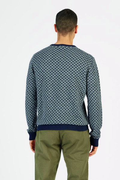 SVETR LA MARTINA MAN TRICOT CREW NECK VISCOSE/M - Fotografie č. 3