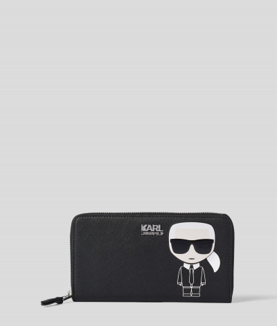 PENĚŽENKA KARL LAGERFELD K/IKONIK CONT ZIP WALLET - Fotografie č. 1