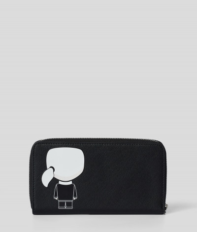 PENĚŽENKA KARL LAGERFELD K/IKONIK CONT ZIP WALLET - Fotografie č. 2
