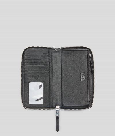 PENĚŽENKA KARL LAGERFELD K/IKONIK CONT ZIP WALLET - Fotografie č. 4
