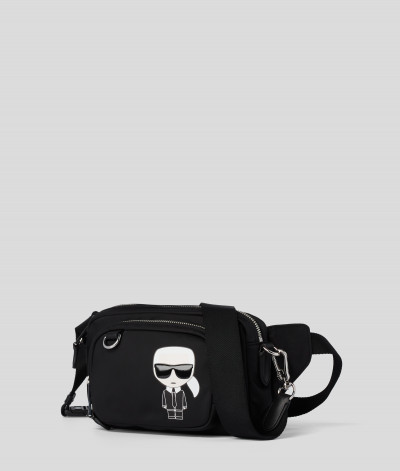 ĽADVINKA KARL LAGERFELD K/IKONIK NYLON CB BUMBAG - Fotografia č. 5