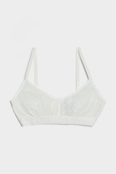 SPODNÍ PRÁDLO KARL LAGERFELD KEYHOLE LACE BRALETTE - Fotografie č. 1